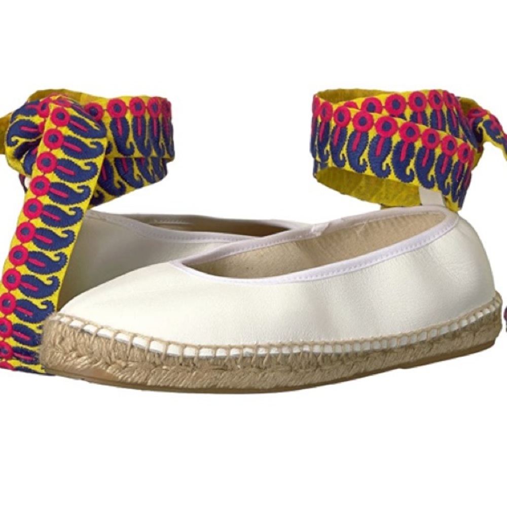 Free People Maya Wrap Leather Espadrilles 38